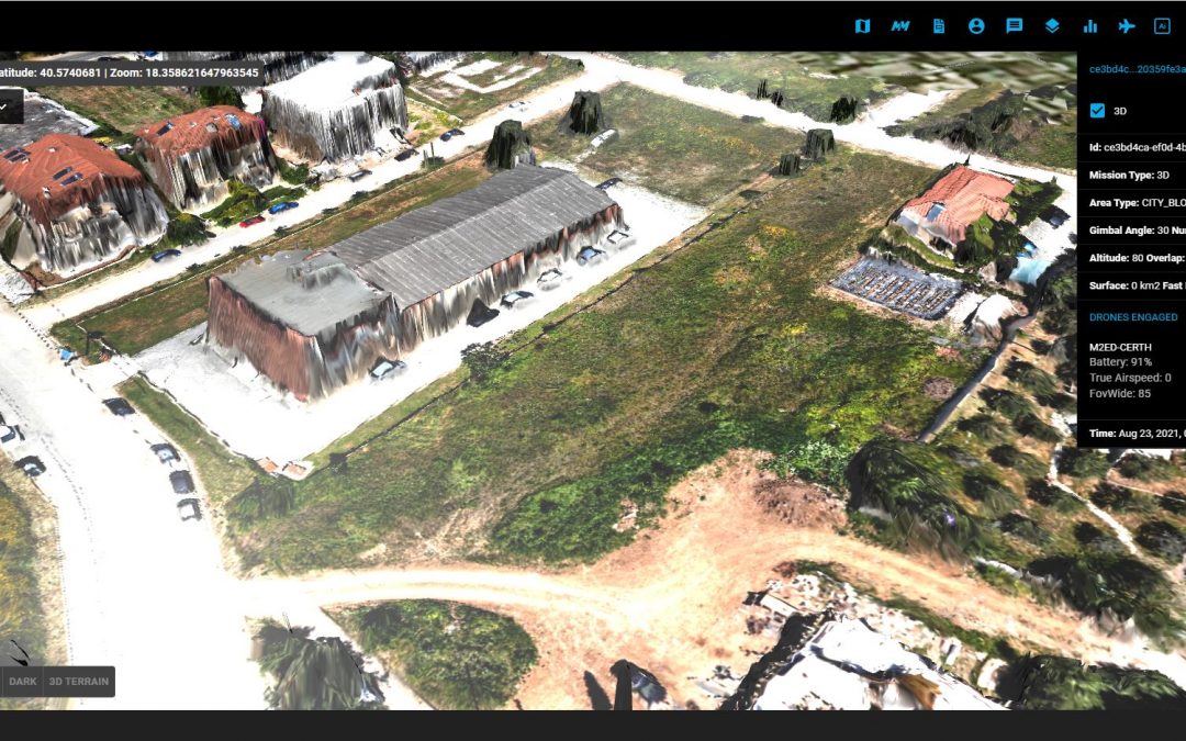 COP – 2D and 3D terrain mapping control and visualization